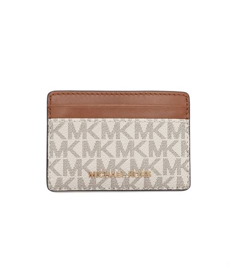 michael kors card holder white|michael kors card holder sale.